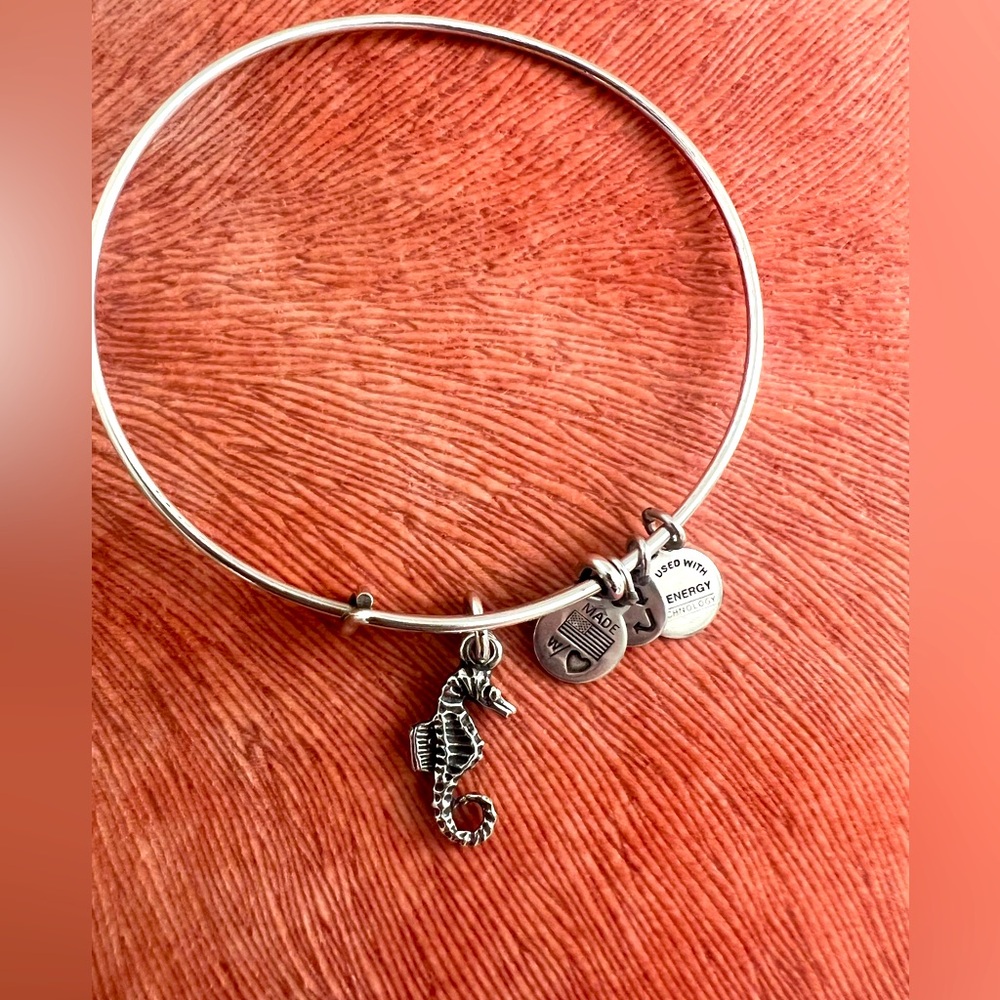 Alex and Ani seahorse bracelet